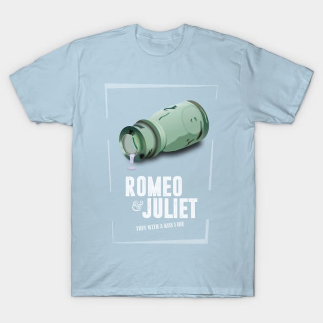 Romeo and Juliet - Alternative Movie Poster T-Shirt by MoviePosterBoy